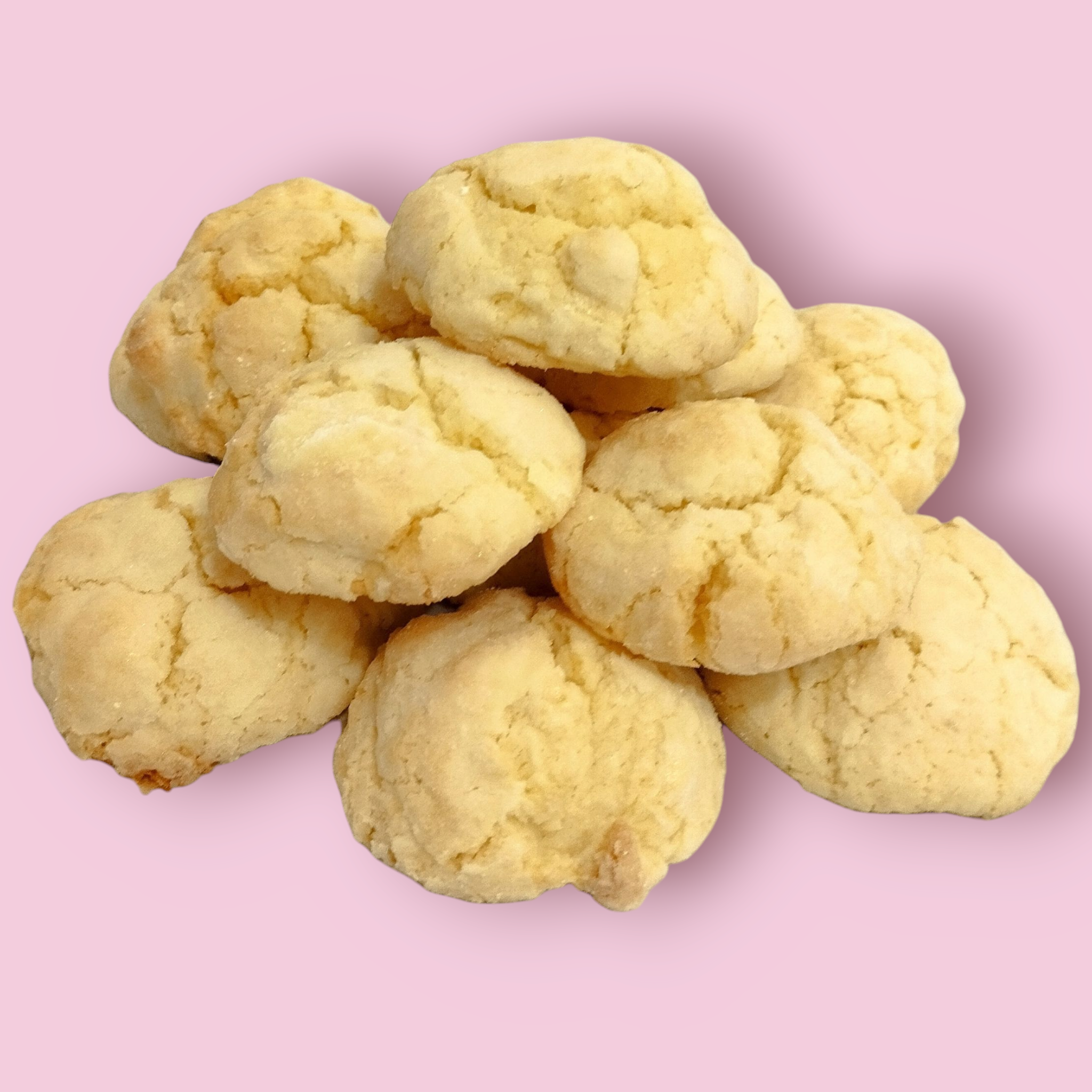 Caja de galletas de limón, sin gluten