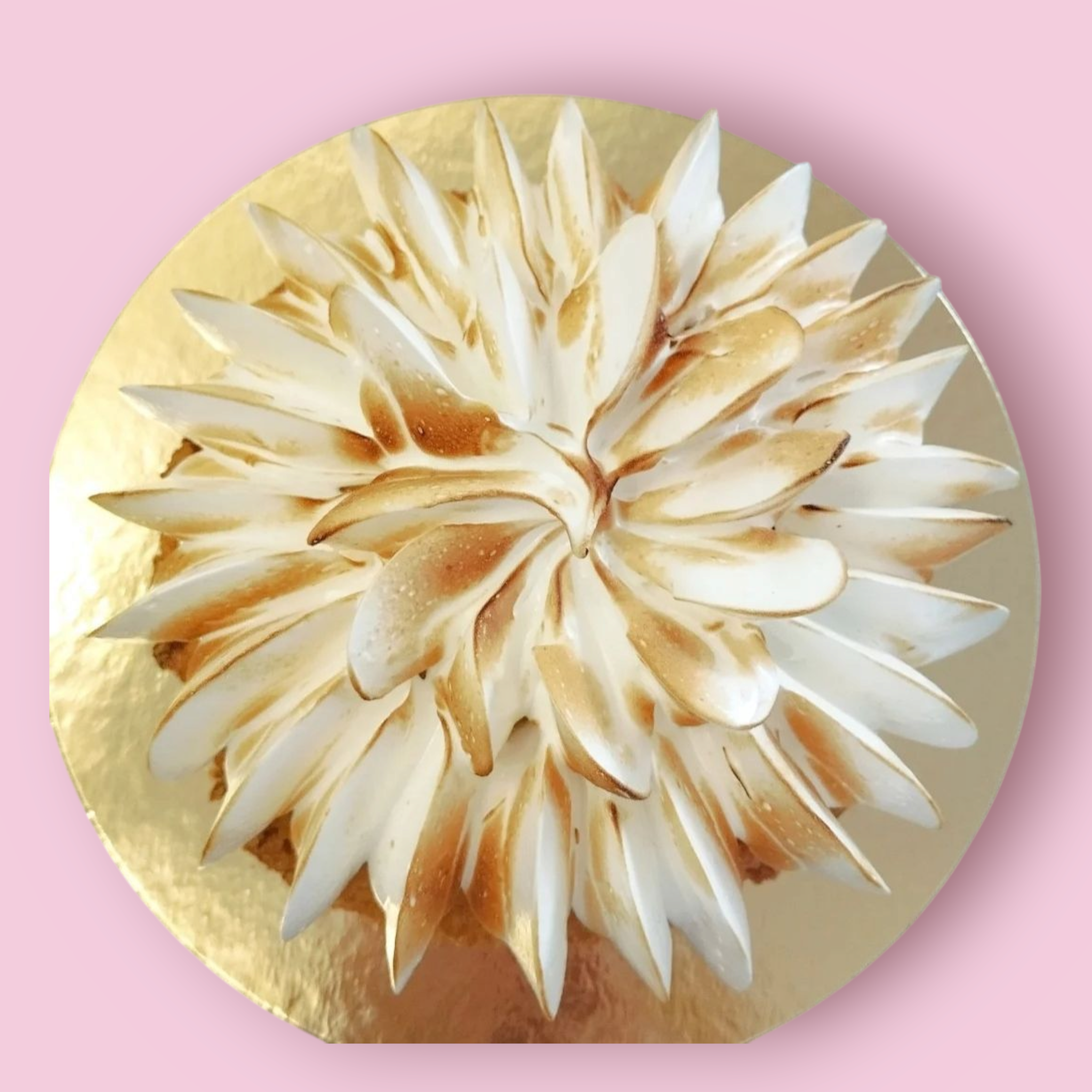 Tarta Limon-Merengue sin gluten. Texto personalizable - Imagen 2